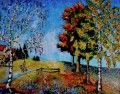 Herbstlandschaft, Acryl, 2010, 50x60